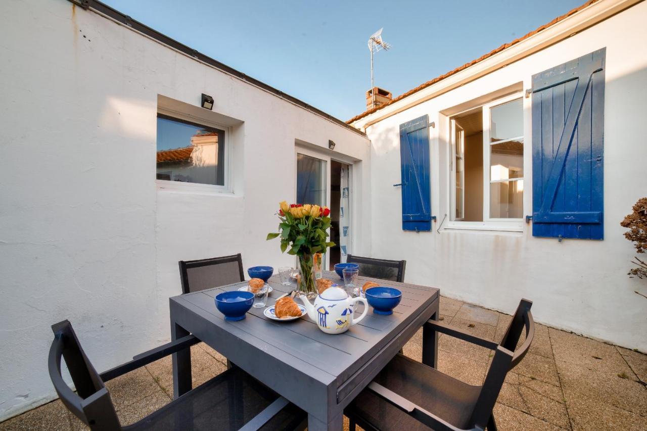 Jolie Maison Avec Cour Pour 5 Personnes Noirmoutier-en-l'Île Exterior foto